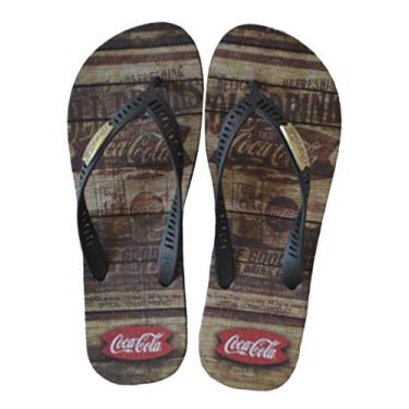 chinelo coca cola masculino promoção