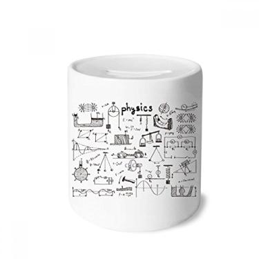 Imagem de DIYthinker Ilustração de mecânica eletromagnética física, caixa de dinheiro, porta-moedas, presente de cofrinho