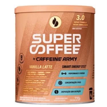 Imagem de Super Coffee 220G Vanilla Late Caffeine Army