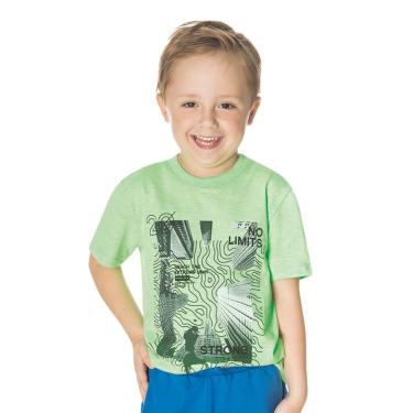 Imagem de Infantil - Camiseta Juvenil Masculina No Limits Rovitex Verde  menina