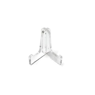 Imagem de Suporte Expositor Acrílico para Moedas e Medalhas Modelo Encaixe - Kit 10 unidades Tamanho Pequeno