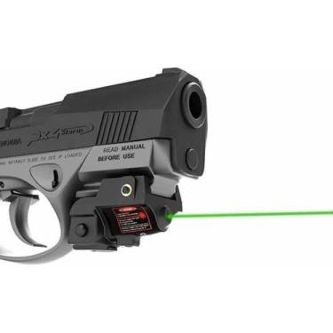 Imagem de Mira Laser Verde Recarregável Pistola Th9 Th40 Ts9 838 24/7 G2c Glock