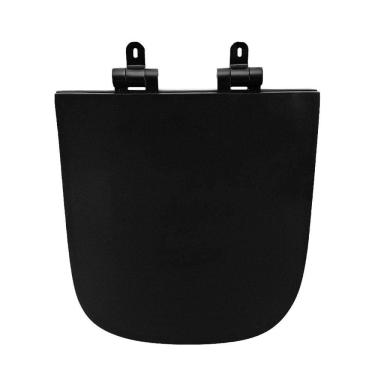 Imagem de Assento Sanitário Poliéster para Louça Piano deca Slow Close Ébano Fosco