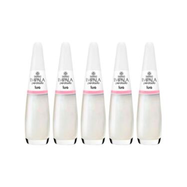 Imagem de Kit Esmalte Impala Perolado Lua (5 unidades)