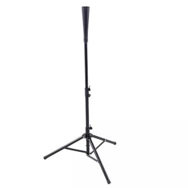 Imagem de BARNETT Camiseta de Rebatedor de Beisebol BBT-04 Unissex Juvenil Preta Sem Manga Ajuste Regular Gola Redonda junto ao Pescoço