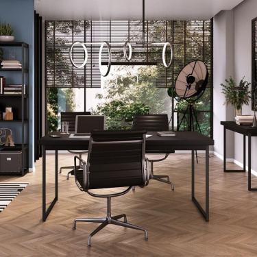 Imagem de Mesa Oxford 120 X 90cm Preto