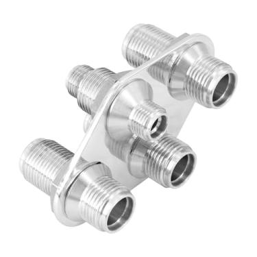 Imagem de Dokili Placa de anteparo aerodinâmica de 4 vias de alumínio polido Vintage Air 388600-MBA para aquecedor A/C de carro