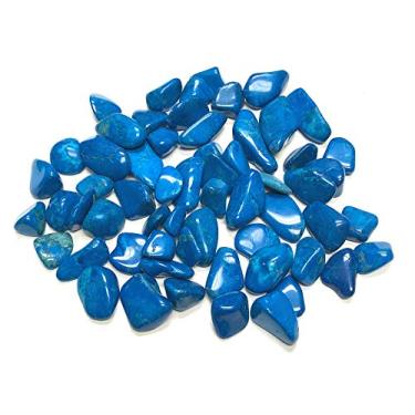 Imagem de Zentron Crystal Collection Howlita azul rolada - 1,3 kg