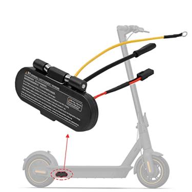 Imagem de Felixstory Porta de carregamento para scooter elétrica para scooter elétrica Segway Ninebot Max G30P E-Scooter, porta de carregamento à prova de poeira, plugue de capa impermeável, conector de