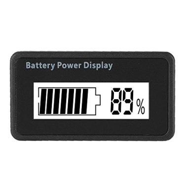 Imagem de Retroiluminado Verde GY 6H Display de Energia da Bateria 12 48V Indicador Universal de Capacidade da Bateria Voltímetro Monitor de Bateria Medidor de Bateria 12v Caixa de Bateria