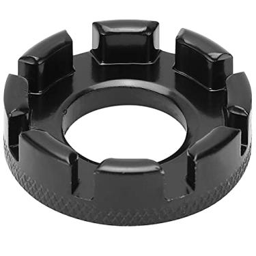 Imagem de Bicicletas Falavam Chave de Bocal, Aço Portátil de 8 Vias, Jantes de Ciclismo, Ferramenta de Reparo de Chave Inglesa (Preto)