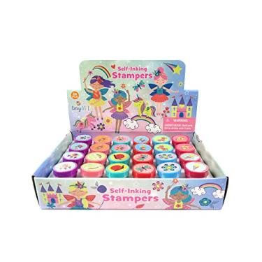 Imagem de TINYMILLS 24 peças de carimbos sortidos de fadas mágicas para crianças (12 designs diferentes), lembrancinhas de festa, enchimentos de sacolas de brinde de fadas, presentes de carnaval, enchimento de pinhata, recompensas de sala de aula