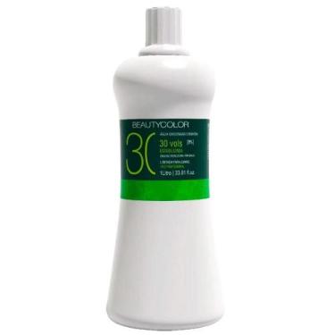 Imagem de Água Oxigenada Cremosa Beauty Color Profissional 30 Volumes 1 Litro