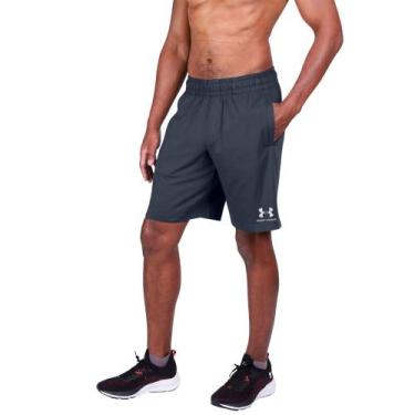 Imagem de Shorts de Treino Masculino Under Armour Sportstyle, Cinza, P