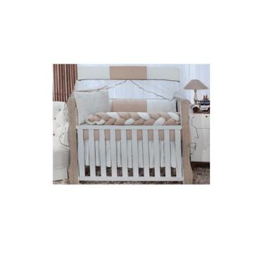 Imagem de Kit Berço Americano Trançado Menina Menino 9 Peças - Beatriz Baby Enxo