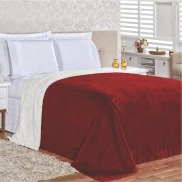 Imagem de Edredom Cobertor Coberta Manta Casa Show Queem - Vermelho - Casa Show 