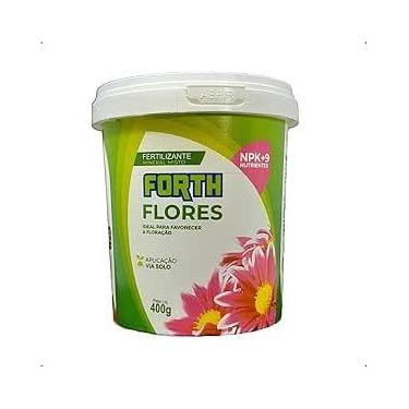 Imagem de Fertilizante Adubo Forth Flores Pote 400 Grs - Everaldo Junior Eller E