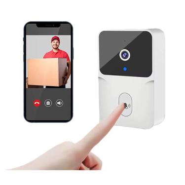 Imagem de Campainha Com Video Visão Noturna Intefone Wifi Sem Fio - CABLEE