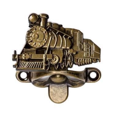 Imagem de Abridor de Garrafa Cerveja Trem Maria Fumaça Metal Zamac Decoração - M