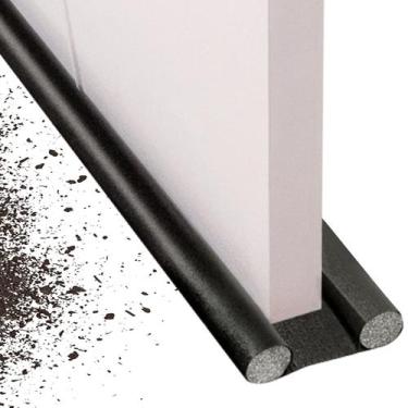 Imagem de Protetor Veda Porta 1 Metro Contra Insetos Poeira e Sujeira Kit para 3