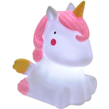 Imagem de Luminaria Mesa Mini Abajur Unicornio Led Baby Bebe Quarto - Art House,