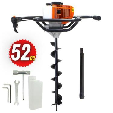 Imagem de Perfurador de Solo Vulcan VPS520 52cc Broca 80x10cm + Extensor de 40cm