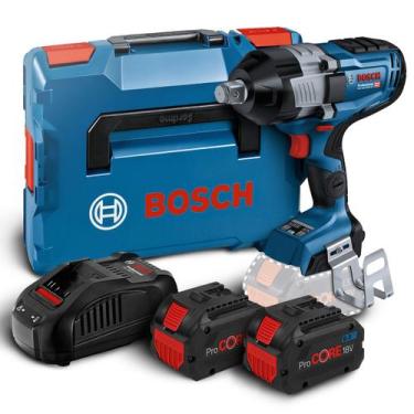 Imagem de Chave de Impacto GDS 18V-1600 HC Bosch Brushless + Carregador 220V e 2