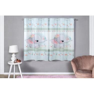 Imagem de Cortina Temática Para Meninas Infantil  2m x 1,5m - Harumi Enxovais, E