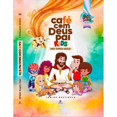 Imagem de Café com Deus Pai Kids 2025  Meu Super Herói Capa Dura  365 dias  Juni