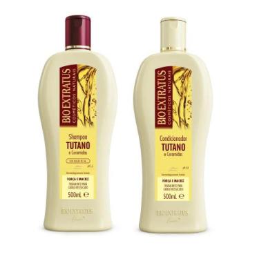 Imagem de Shampoo E Condicionador Tutano  Ceramidas Bio Extratus 500ml