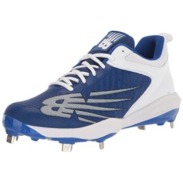 Imagem de New Balance FuelCell 4040 V6 Tênis de beisebol masculino de metal, Team Royal/Branco, 16