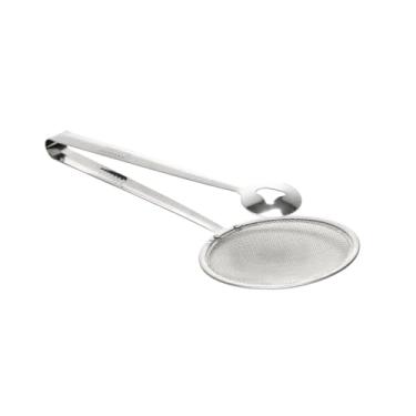 Imagem de LYOR - Escumadeira com Pegador para Fritura de Aço Inox 28cm