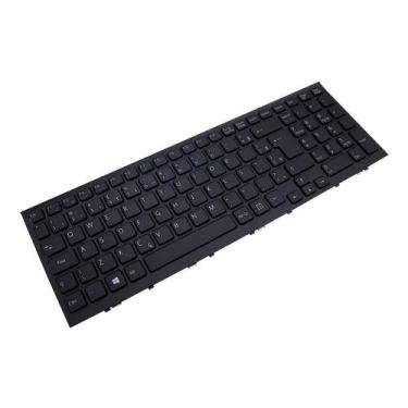 Imagem de Teclado para notebook Sony Vaio VPCEE47FB  Preto ABNT2 - bringIT, Pret