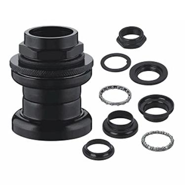 Imagem de DONSP1986 Fone de ouvido de bicicleta cor preta, 8 peças de fone de ouvido de bicicleta rosqueado de 2,5 cm combo - bicicleta motorizada a gás (preto)