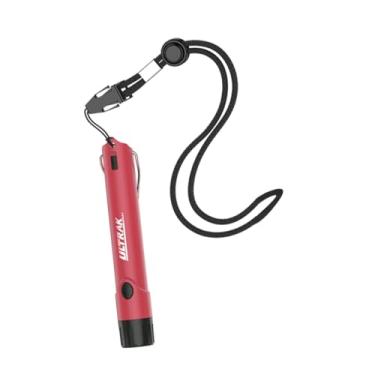 Imagem de YIJU Treinadores elétricos de apito eletrônico de apito ostentinos portáteis de emergência com cordão com LED leve para treinamento de futebol, Vermelho