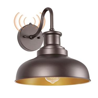 Imagem de Diyel Luminária De Parede Externa Estilo Celeiro, Estilo Pescoço De Ganso, Estilo Anoitecer Ao Amanhecer, Luminária De Parede Externa Vintage, Luminária De Parede Externa De Fazenda, Lanterna Indus