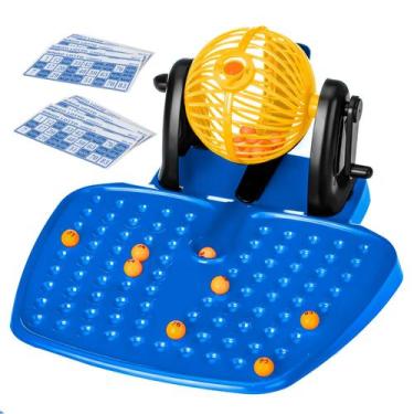 Imagem de Brinquedo Bingo Com 48 Cartelas E Dispenser De Bolinhas Divertido Infa