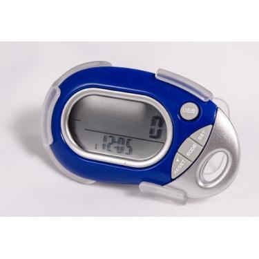 Imagem de Pedômetro de bolso multifuncional Pedusa PE-771 de três eixos (azul com coldre/bel...