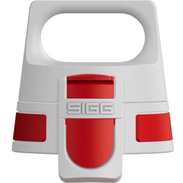 Imagem de SIGG WMB ONE Top Red Closure (tamanho único), garrafa de reposição para bebidas, tampa com uma mão e à prova de vazamento