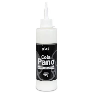 Imagem de Cola Pano Para Tecidos Base Água 100% Lavável 100g - Gliart