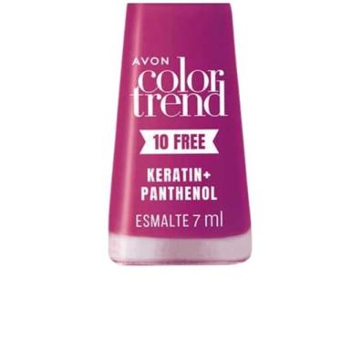 Imagem de Esmalte Beijo da meia noite Color Trend 10 Free 7ml  Mais vendido  Voc