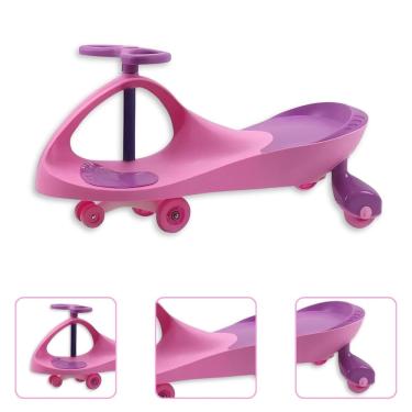 Imagem de Carrinho Gira 360 Super Carrinho de rolimã Até 100Kg Rosa