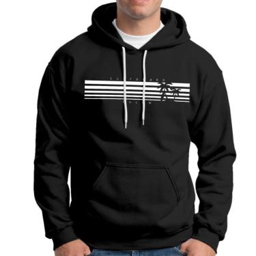 Imagem de Moletom Moda Casual Masculino Feminino Blusa De Frio Em Algodão Com Capuz-Unissex
