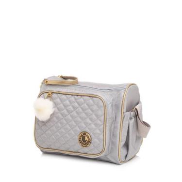 Imagem de Frasqueira Maternidade Lequiqui Atlanta - Cinza