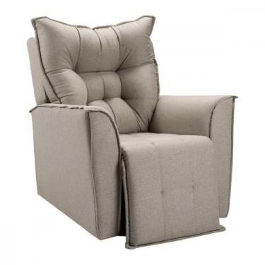 Imagem de Poltrona Do Papai Reclinável King Linho- Star Confort, Carvalho