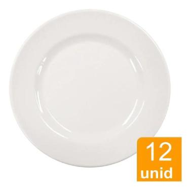 Imagem de 12 Prato de Sobremesa 17,5cm em Melamina P/ Bares e Restaurantes
