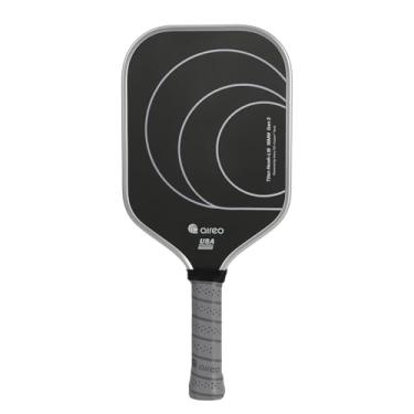 Imagem de Aireo Pickleball Paddles - T700 Aerospace Carbon Fiber, Full-Face TiC-Fusion Tech, Thermal Bonding for Unmatched Power & Precision,Silver,Titan Hawk-L16 Gen 3