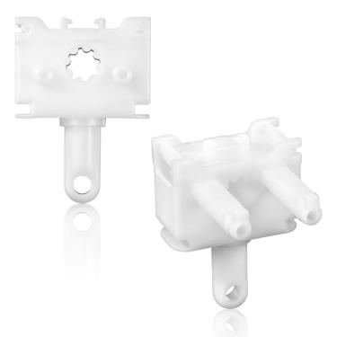 Imagem de 2 peças verticais de controle de varinha cega peças de substituição acessórios de reparo de varinha de controle de fácil instalação para persianas verticais kit de reparo para varinhas cegas verticais