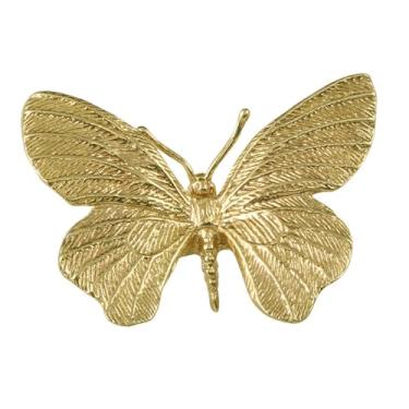 Imagem de UxicRuya Puxador de Móveis de Latão Animal, Maçaneta de Porta de Guarda-roupa, Decoração Fofa de Casa, Maçaneta de Gaveta de Cozinha, Maçaneta de Armário para, borboleta