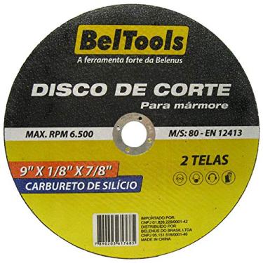 Imagem de Disco de Corte Refratário Mármore 9x7/8 Beltools c/ 5 Pçs